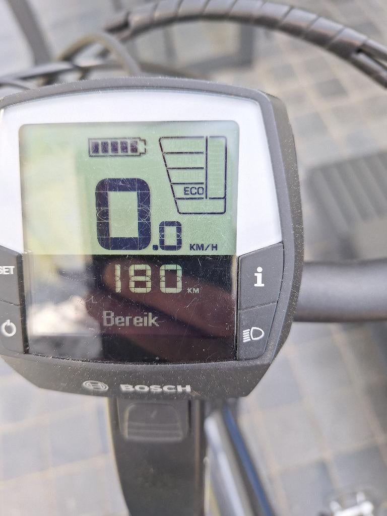 E-bike Heren batavus bosch active line plus met riem, Fietsen en Brommers, Elektrische fietsen, Ophalen, Gebruikt, Batavus, 50 km per accu of meer