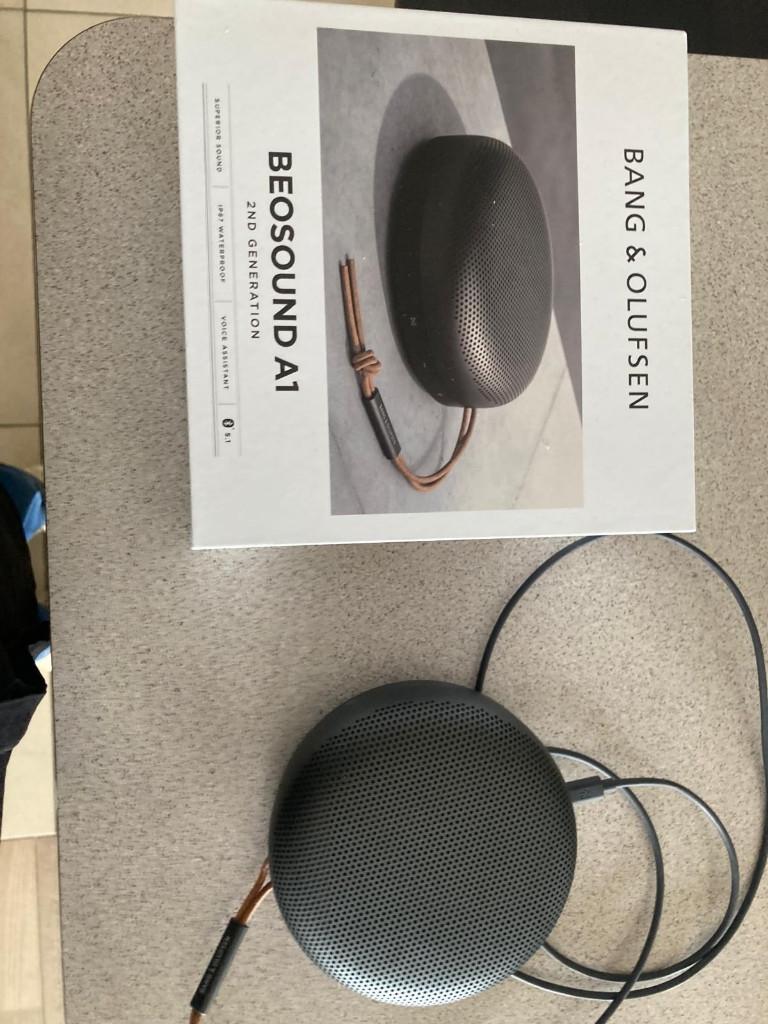 Bang & Olufsen Beosound A1, Audio, Tv en Foto, Ophalen, Bluetooth, Zo goed als nieuw