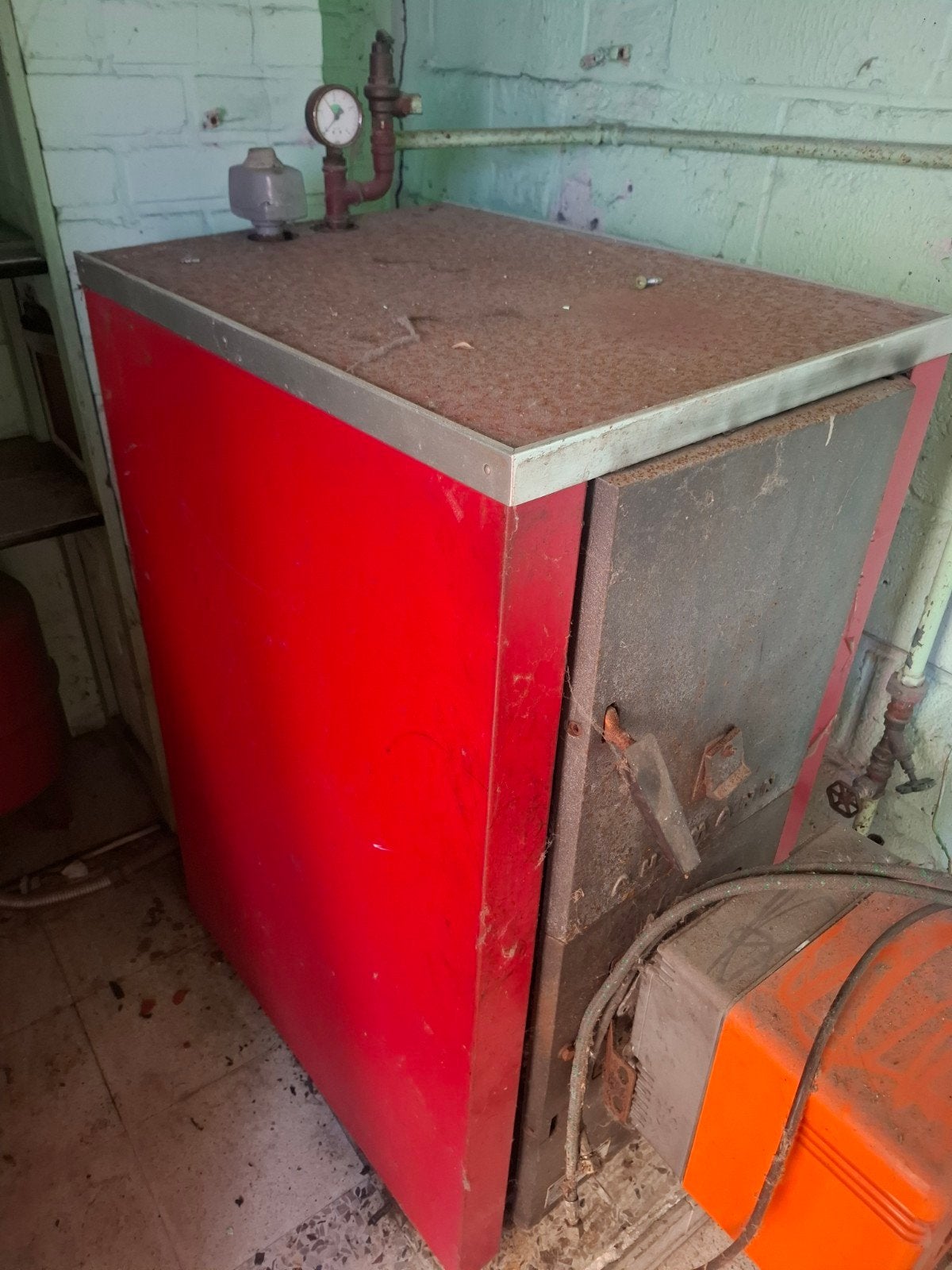 mazout brander, Doe-het-zelf en Bouw, Ophalen, Gebruikt
