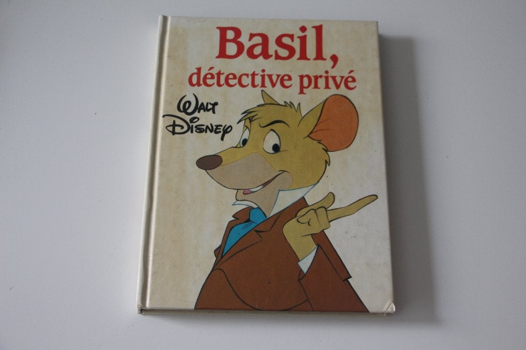 Livre Basile détective privé, Enlèvement, Utilisé, Disney