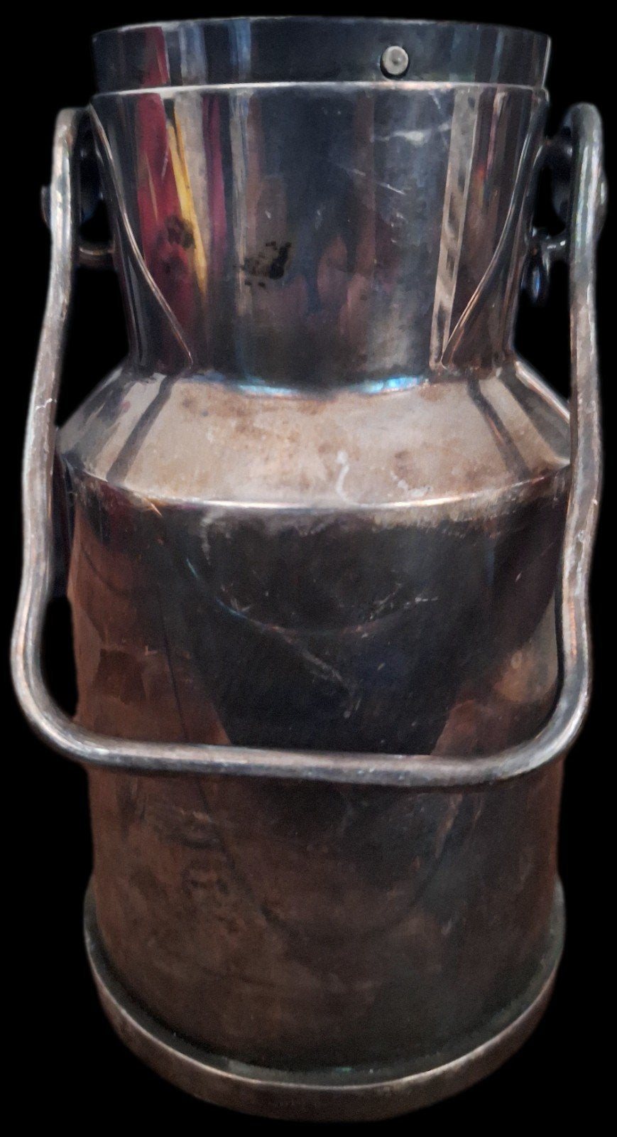 Oude melkcontainer