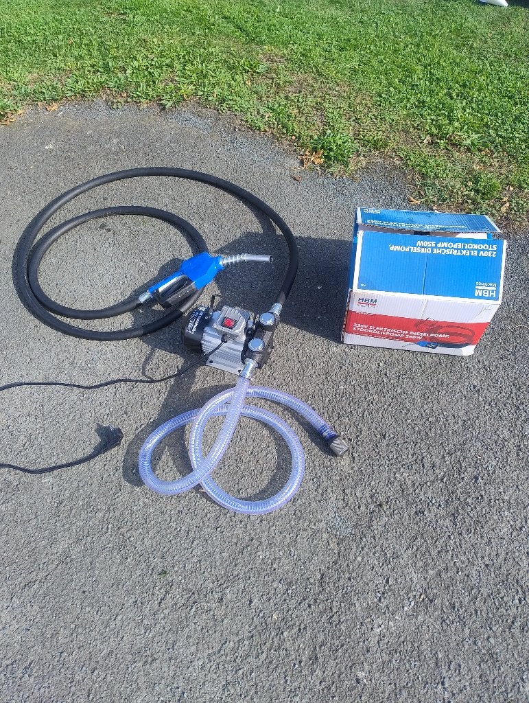 Pompe diesel HBM 550w, Enlèvement, Utilisé
