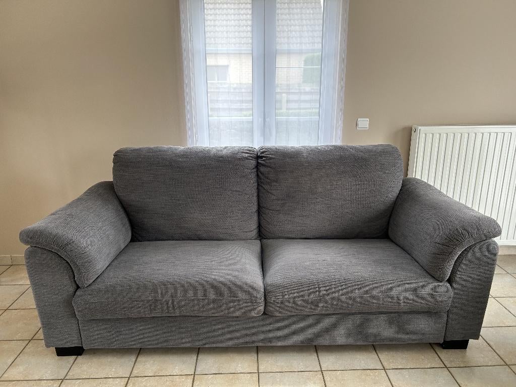 Salon set (3 + 2 + 1 + poef), Ophalen, Gebruikt, Overige maten, 150 tot 200 cm