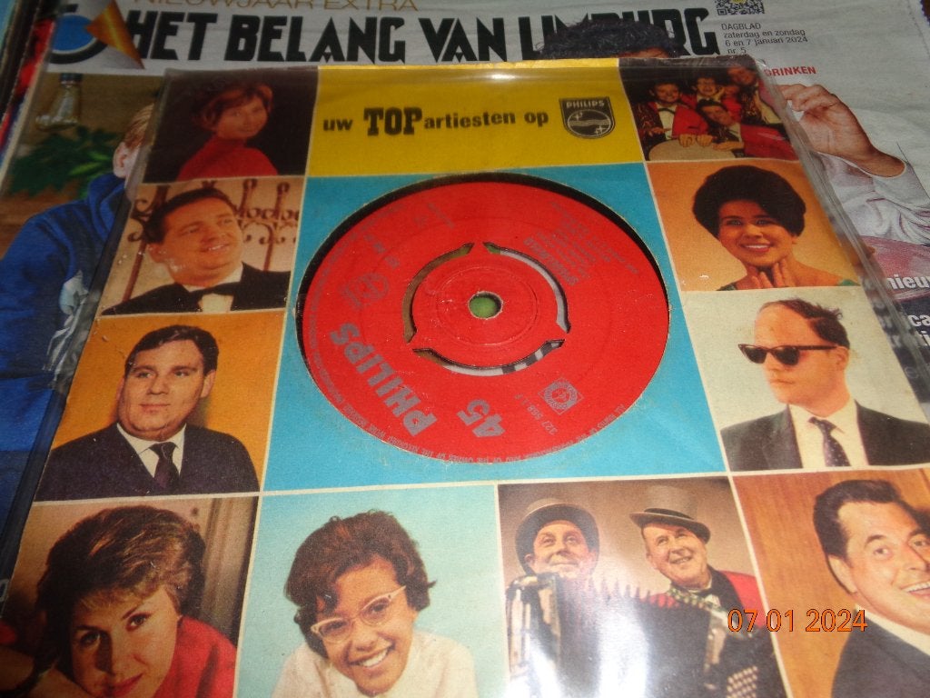 Willeke Alberti – Spiegelbeeld (vinylsingel)1963., CD & DVD, Vinyles | Néerlandophone, 7 inch, Comme neuf, Chanson réaliste ou Smartlap