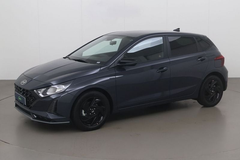 Hyundai i20 1.0 t-gdi Twist Plus 90 Black Line, Autos, Argent ou Gris, Achat, Entreprise, 1070 kg