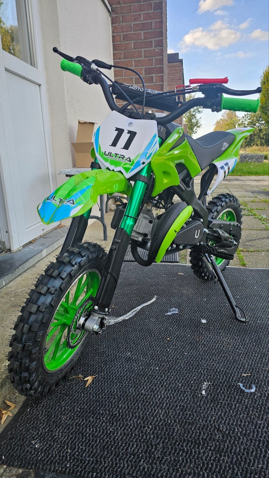 Kinder Motocross 49cc 2t, Fietsen en Brommers, Ophalen