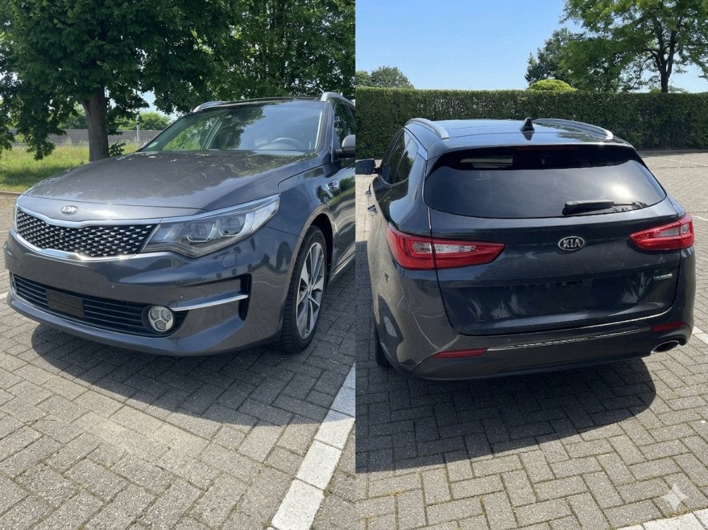 KIA Optima SW 2017 112000Km, Autos, Kia, Cuir, Argent ou Gris, Achat, Euro 6