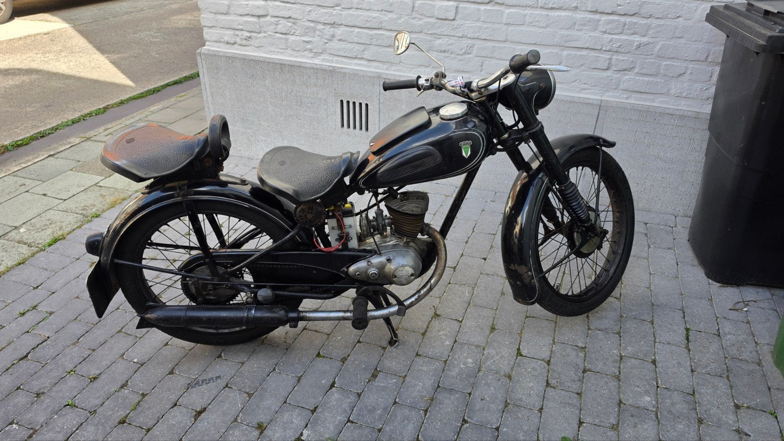 dkw rt125/2, Enlèvement