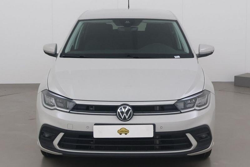 Volkswagen Polo 1.0 TSI Life 115 AT, Auto's, Volkswagen, Automaat, Gebruikt, Overige bekleding, Parkeersensor