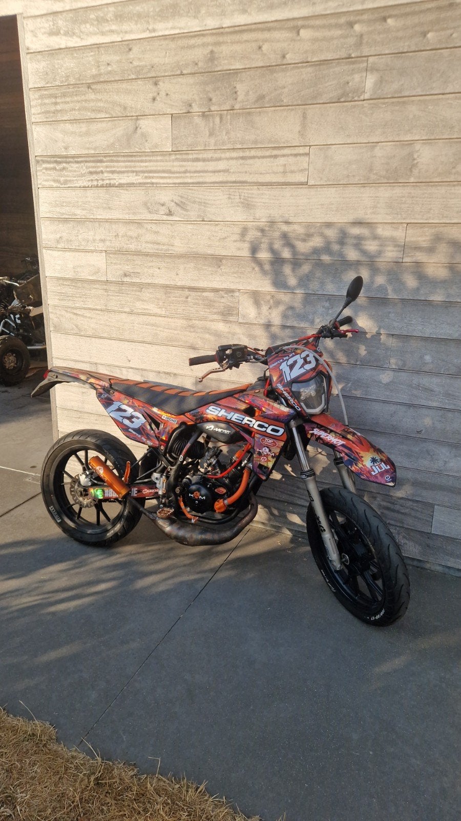 Sherco smr 50, Enlèvement