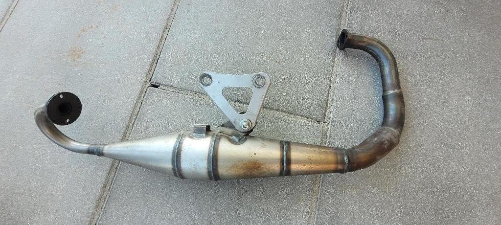 TECNIGAS uitlaat voor MBK Booster scooter, Ophalen of Verzenden, Gebruikt, Uitlaat, Overige merken