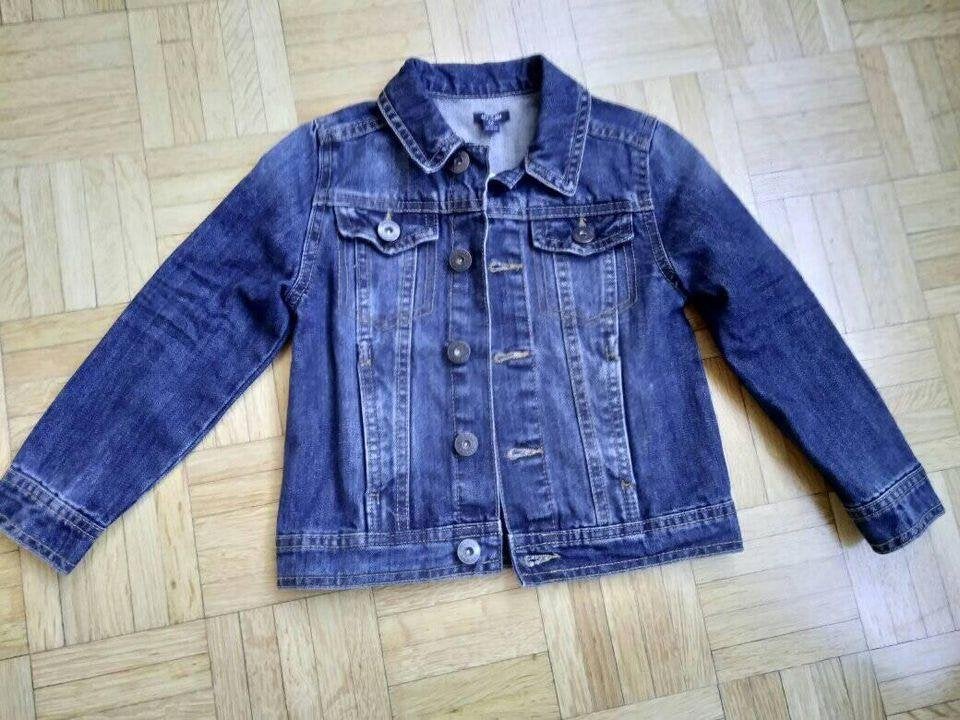 Spijkerjack voor meisjes, 110 cm (ongeveer 5 jaar oud), Ophalen, Nieuw, Meisje, Trui of Vest