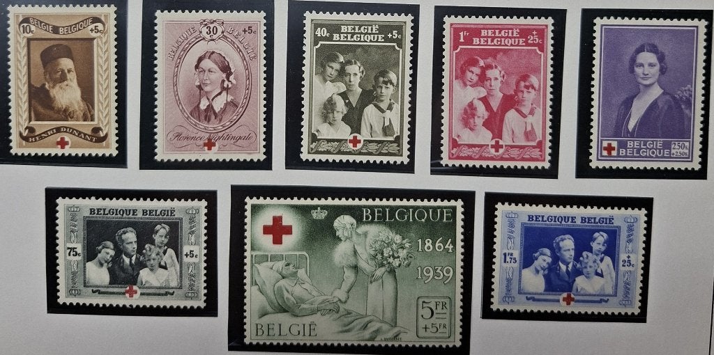 1939 - 496/503** Postfris - Rode Kruis - Côte 42,00, Postzegels en Munten, Postzegels | Europa | België, Orginele gom, Ophalen of Verzenden