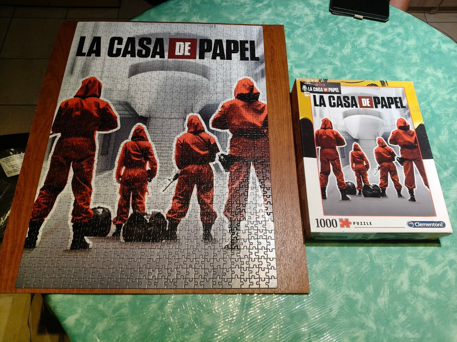 Puzzle 1000 pièces, Ophalen, Legpuzzel