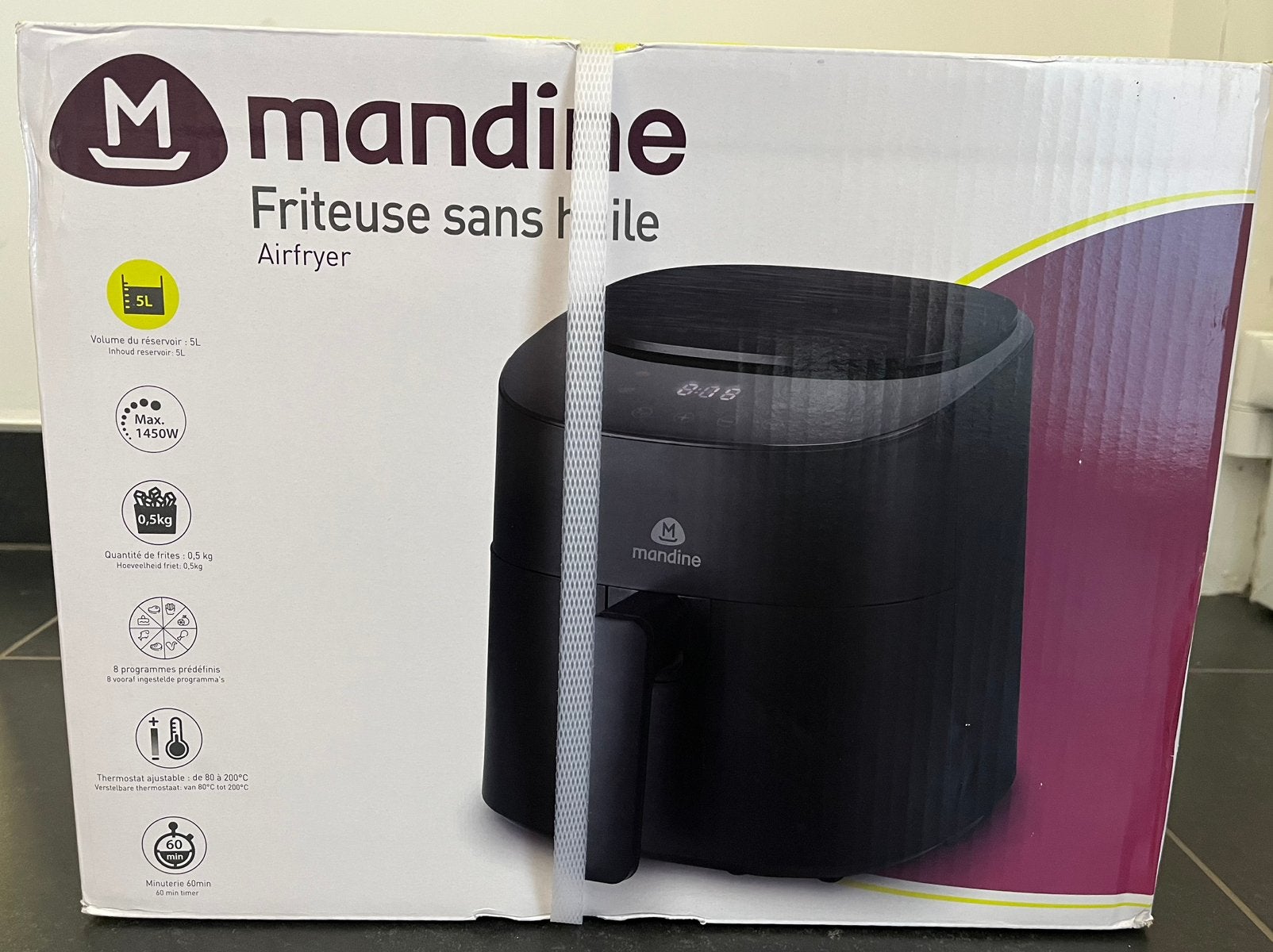 Airfryer, Enlèvement, Neuf, Friteuse à air