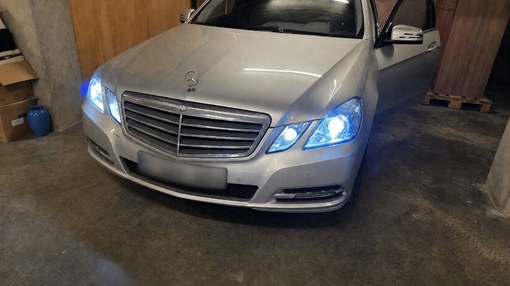 Phares bi-xénon ILS complets pour Mercedes W212 E 2009-2013, Autos : Pièces & Accessoires, Éclairage, Mercedes-Benz, Utilisé, Enlèvement