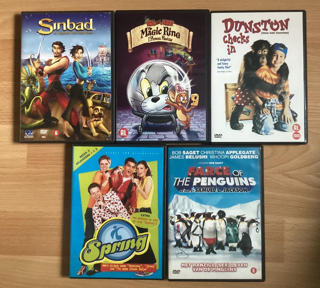 Dvd’s voor kinderen, Tous les âges, Enlèvement ou Envoi