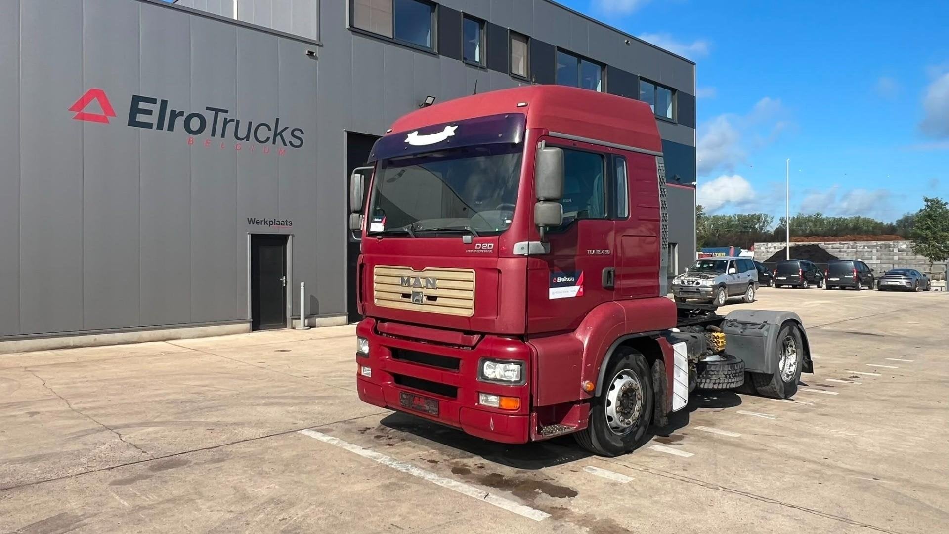 MAN TGA 18.430 (MANUAL GEARBOX / BOITE MANUELLE) EL25442, Autos, Camions, Achat, Entreprise, Boîte manuelle, Diesel