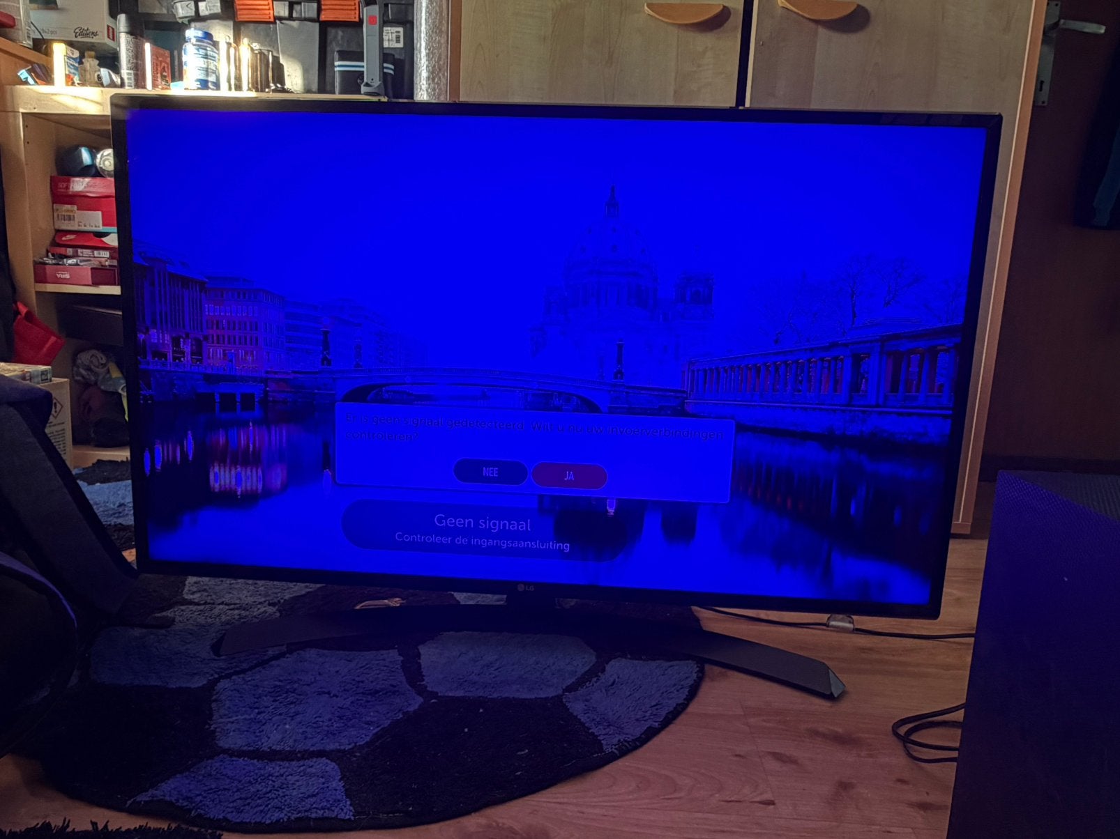 Tv 43 inch, Audio, Tv en Foto, Televisies, Ophalen, Gebruikt, LG