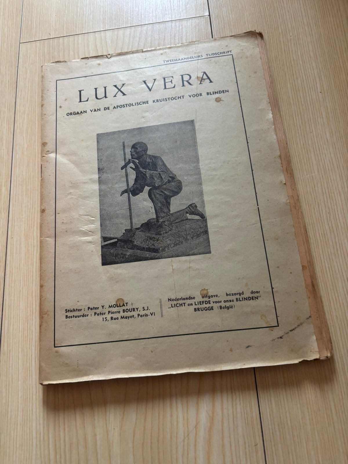 Braille tijdschrift , zie foto’s, Ophalen