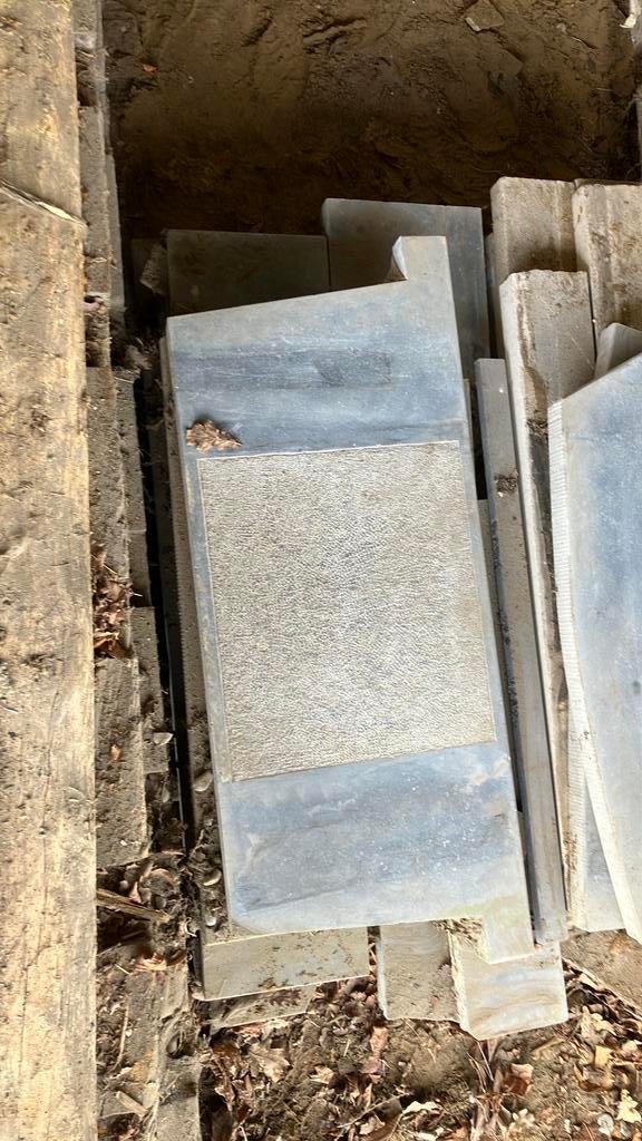Dorpels en tabletten arduin en witsteen, Doe-het-zelf en Bouw, Tegels, Ophalen, Zo goed als nieuw