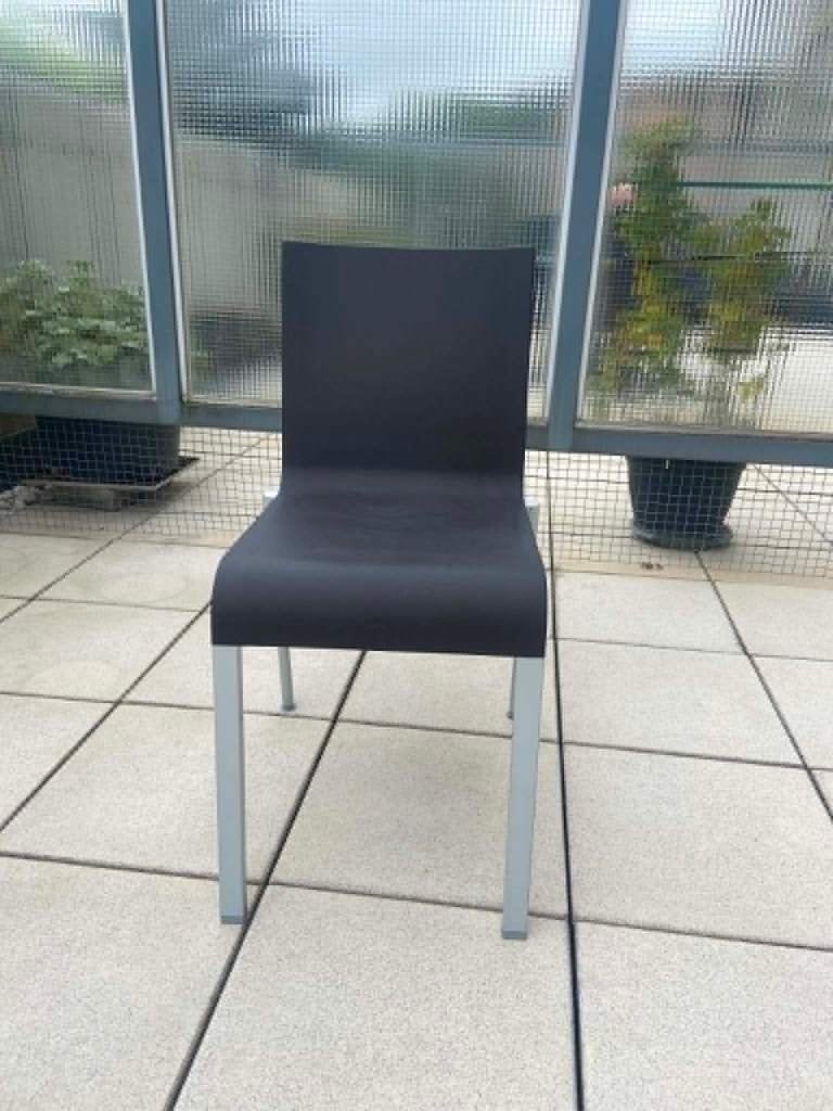 Maarten Van Severen - Design - stoelen - donkergrijs, Huis en Inrichting, Stoelen, Ophalen, Zo goed als nieuw, Designer, Grijs