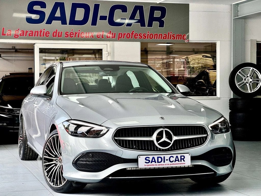 Mercedes-Benz C-CLASS 220 d 200cv Luxury Line - PACKSPORT, Autos, Argent ou Gris, Achat, 140 g/km, Entreprise