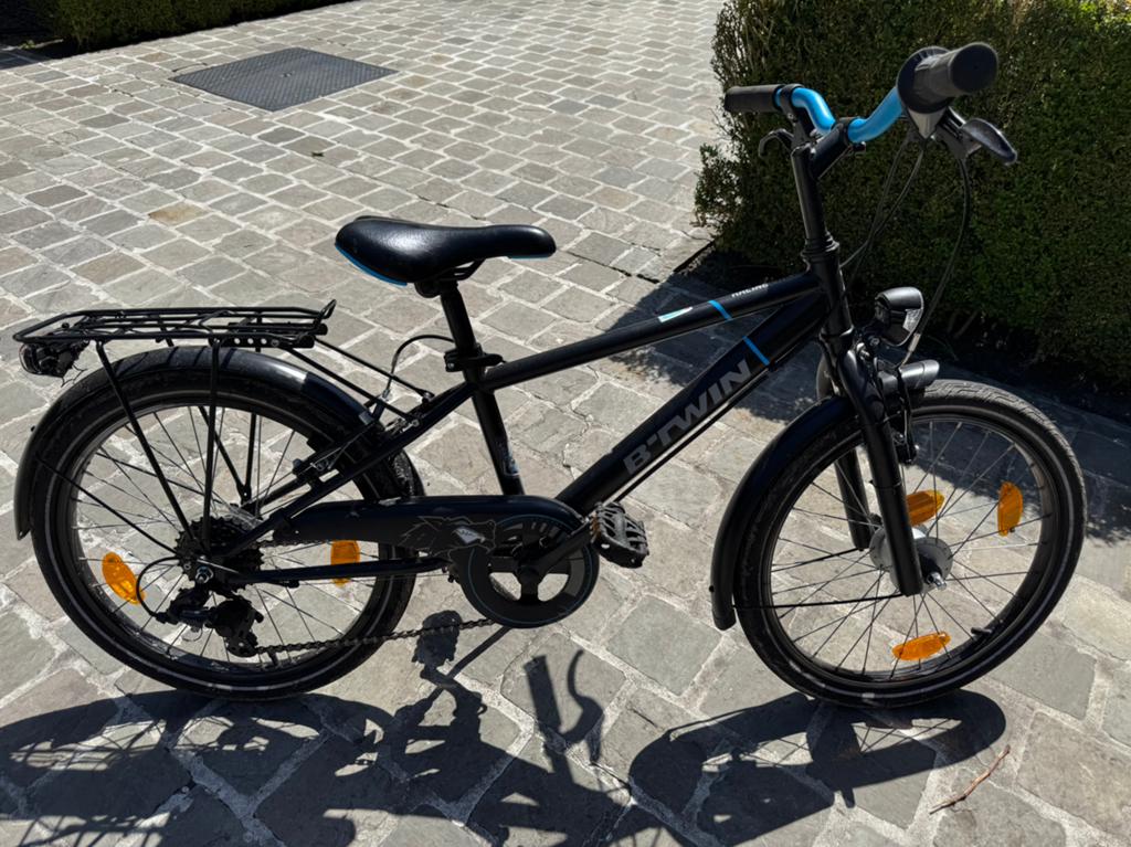 Btwin 20 inch kinderfiets, Fietsen en Brommers, Ophalen, Gebruikt, Versnellingen, 20 inch