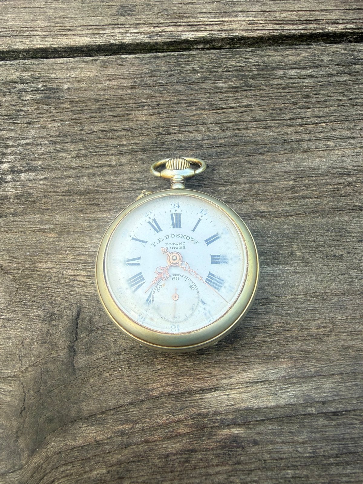 Roskoph zakhorloge, Ophalen, Zakhorloge