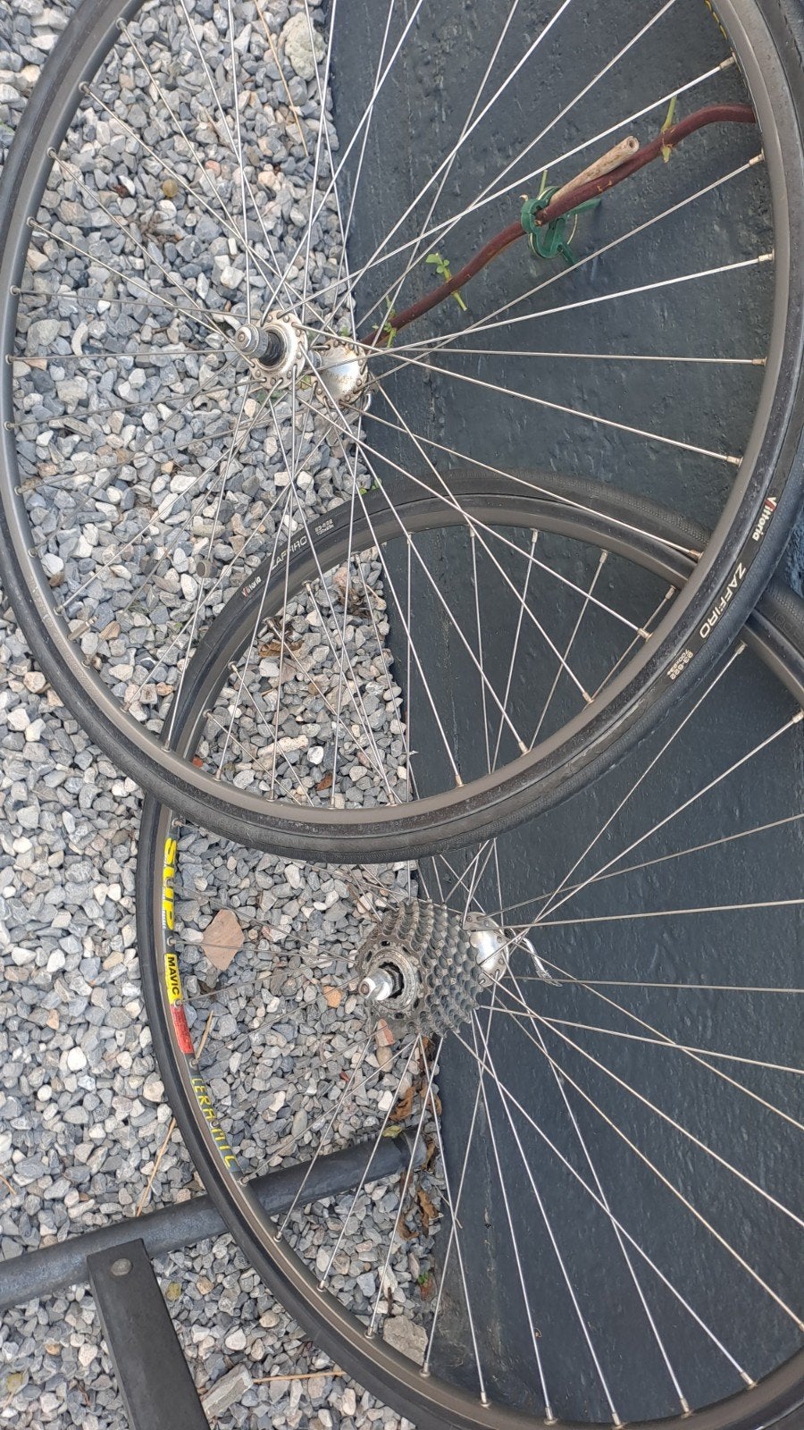 roues Campagnolo à 8 vitesses, Enlèvement