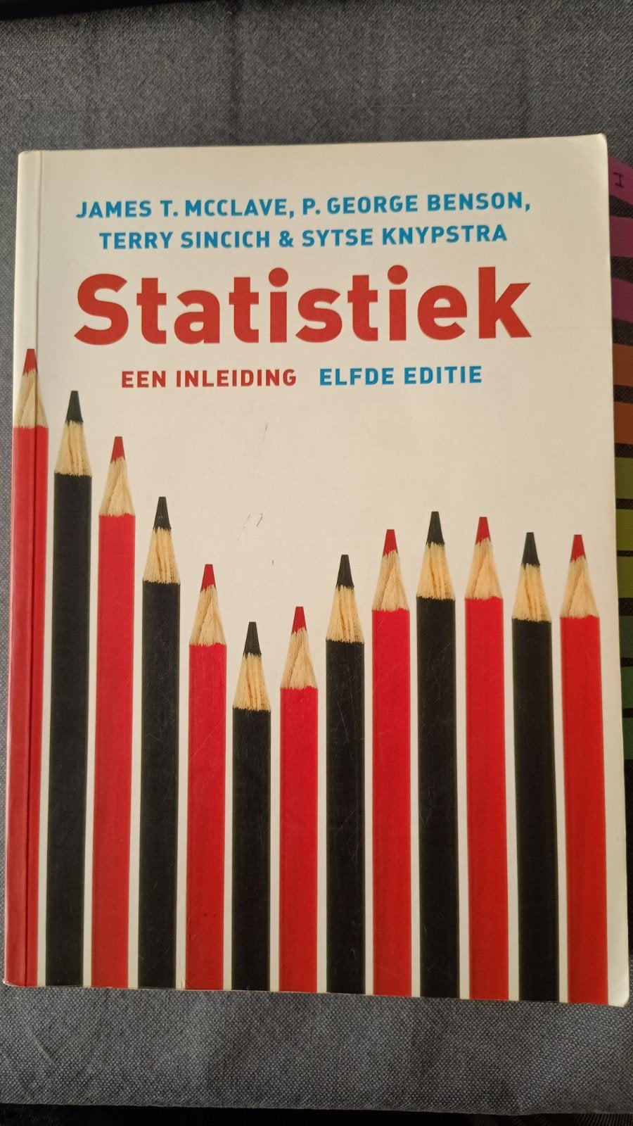 George Benson - Statistiek, Livres, Enlèvement ou Envoi, Utilisé, Mathématiques A, George Benson; Terry Sincich; Sytse Knypstra; James McClave