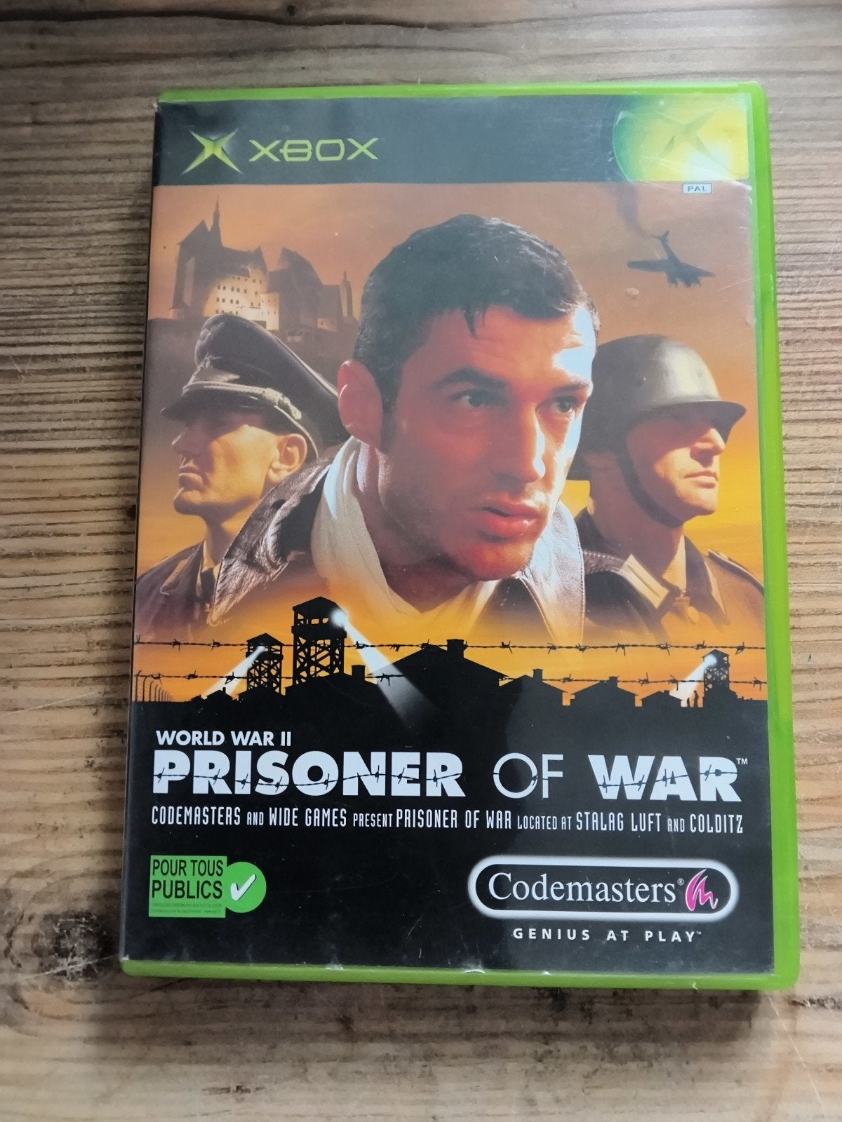 Prisonnier de guerre - Xbox Original, 1 joueur, Comme neuf, À partir de 3 ans, Puzzle et Éducatif
