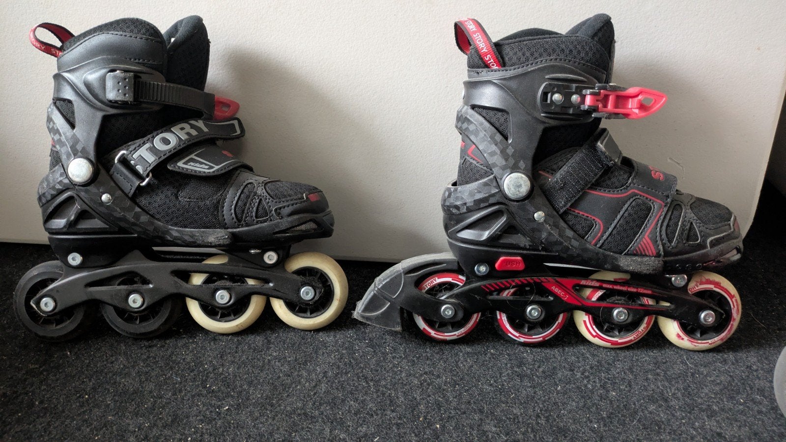 inline skeelers, Ophalen, Kinderen