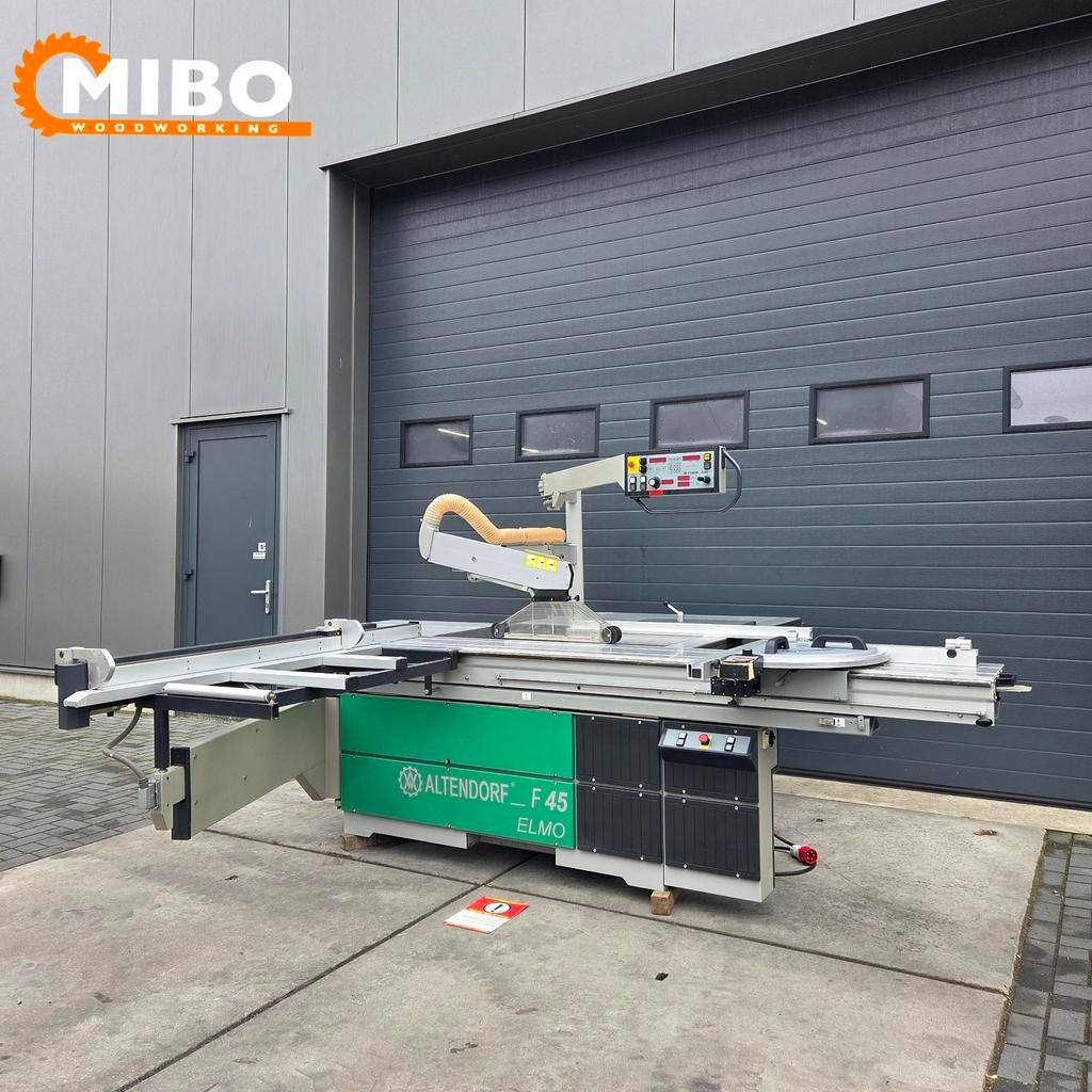 Altendorf F45 Paneelzaag 4assen cnc elmo4 digitaal 3200mm