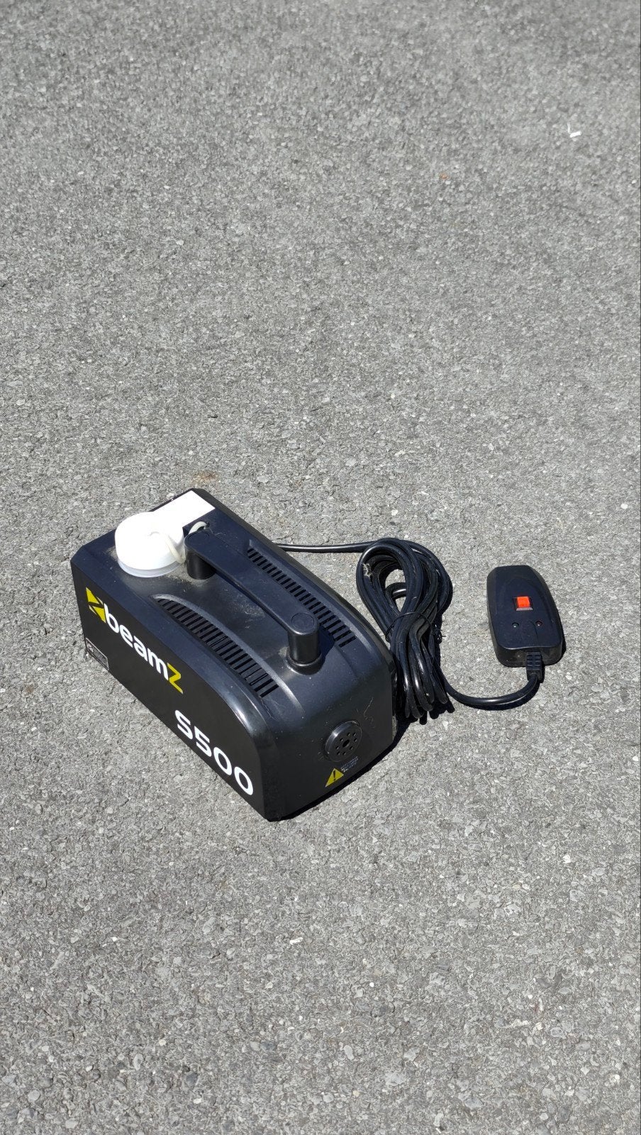 Machine à fumée Beamz S500 — Réservoir presque plein, Enlèvement