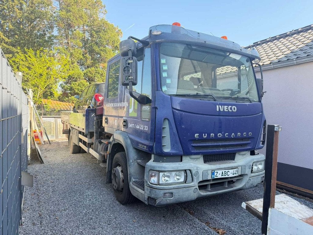 2004 IVECO Eurocargo HMF 683 K3 Kraanwagen, Auto's, Vrachtwagens, Iveco, Overige brandstoffen, Bedrijf, Te koop