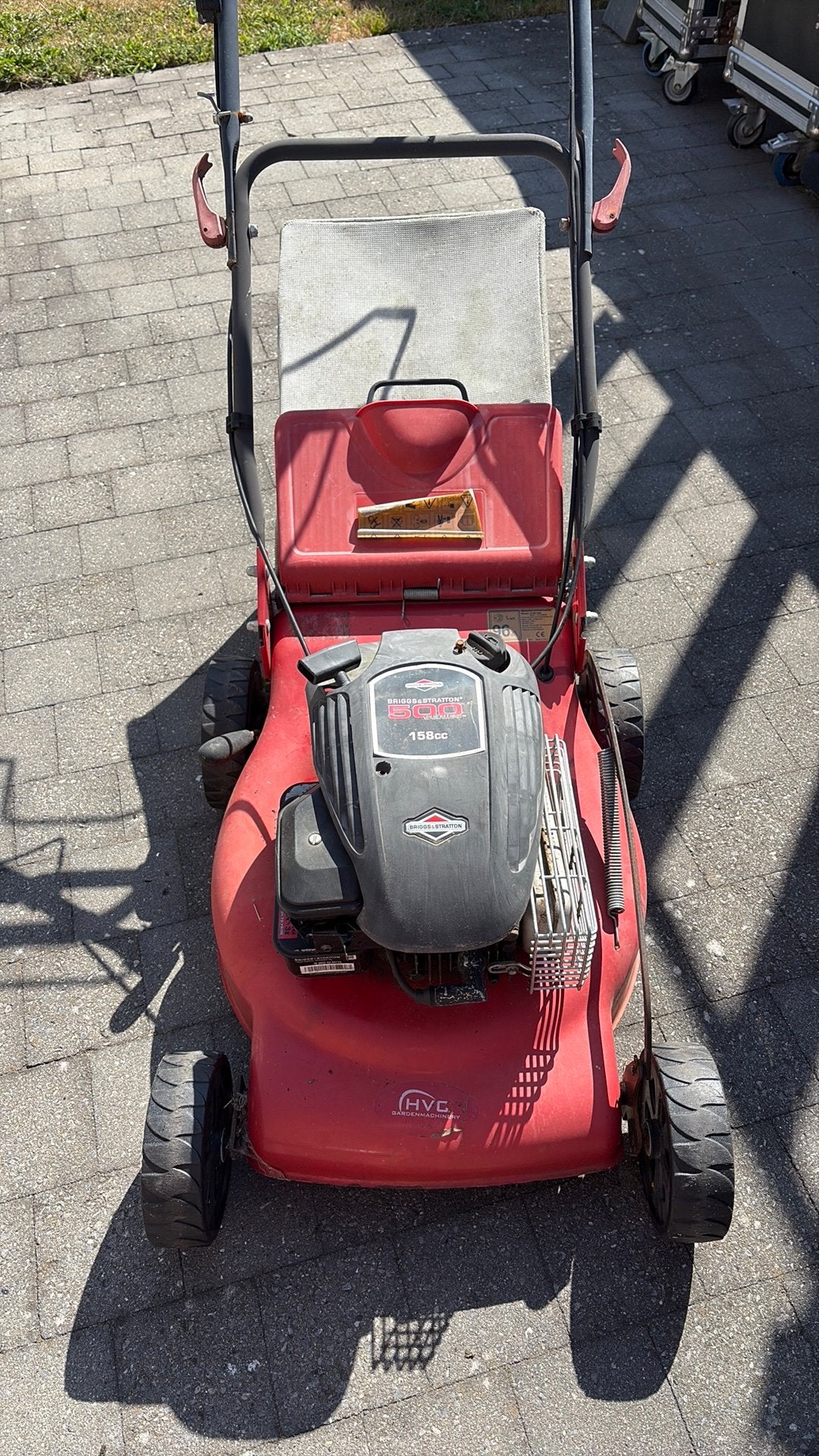 Grasmaaier Honda HVC 158CC, Enlèvement, Utilisé, Tondeuses à gazon à essence