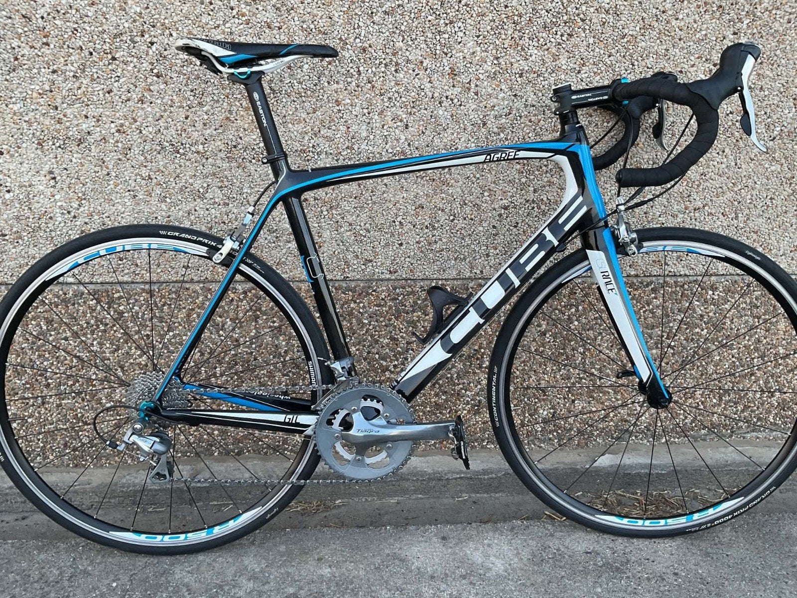 Cube Carbon koersfiets agree gtc xl /60, Fietsen en Brommers, Ophalen, 28 inch, Carbon, Velgrem