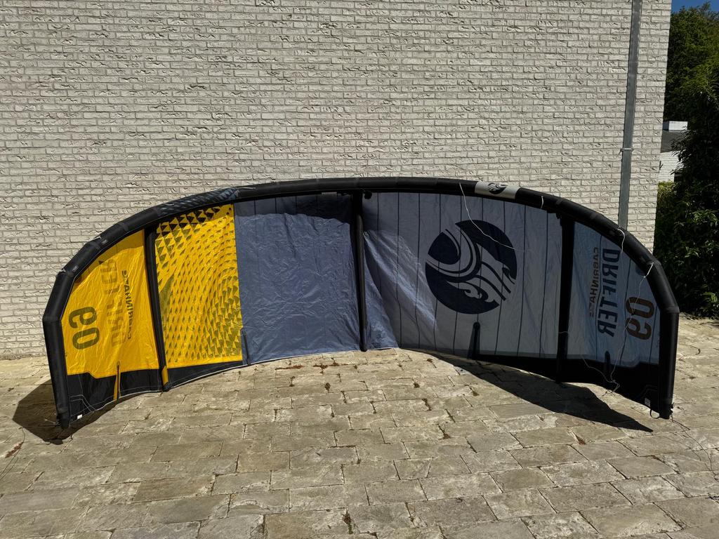 Cabrinha drifter, Watersport en Boten, Kitesurfen, Zo goed als nieuw, Kite, Ophalen