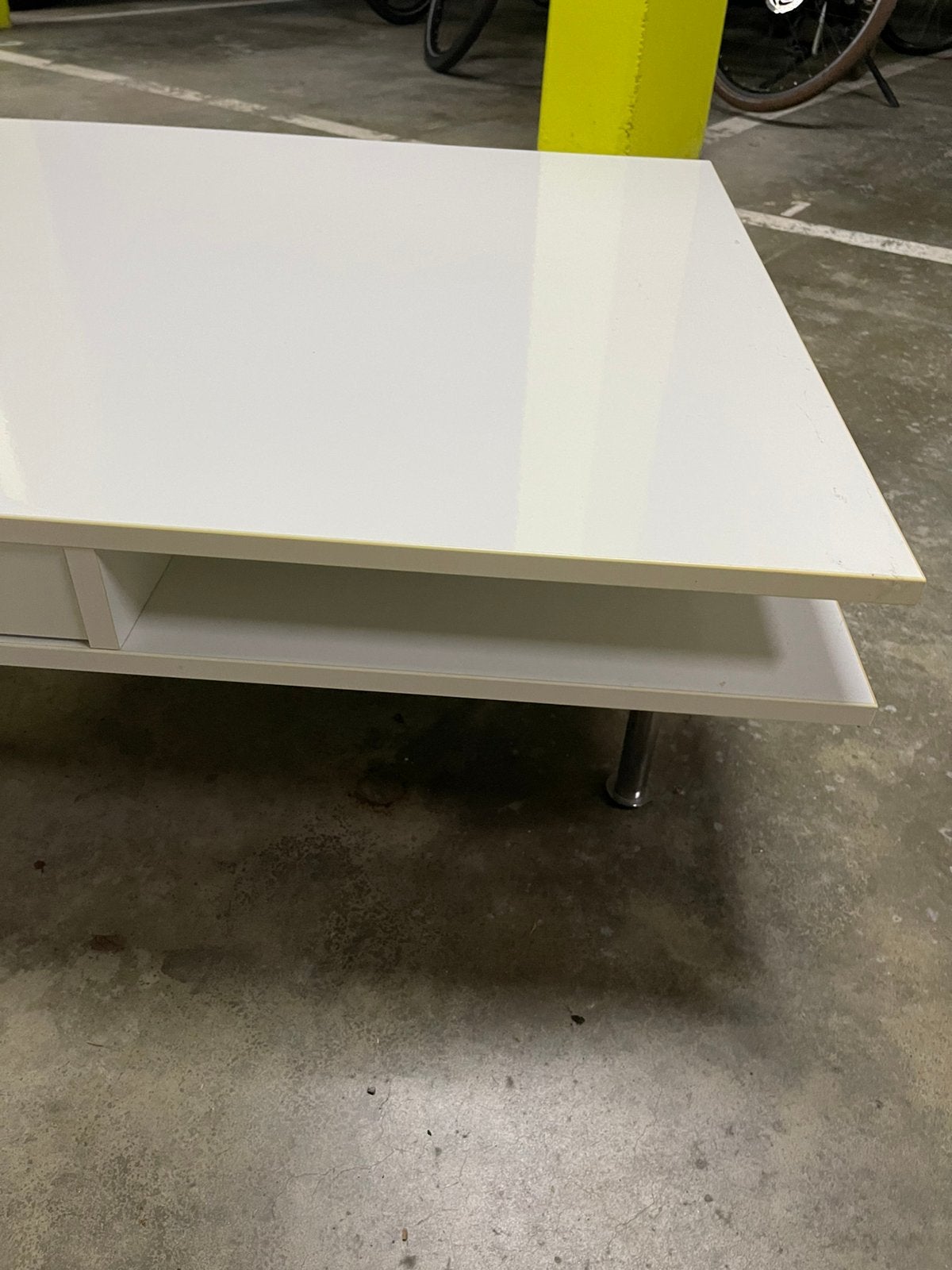 Table basse Ikea, 50 à 100 cm, Carré, Enlèvement, Utilisé