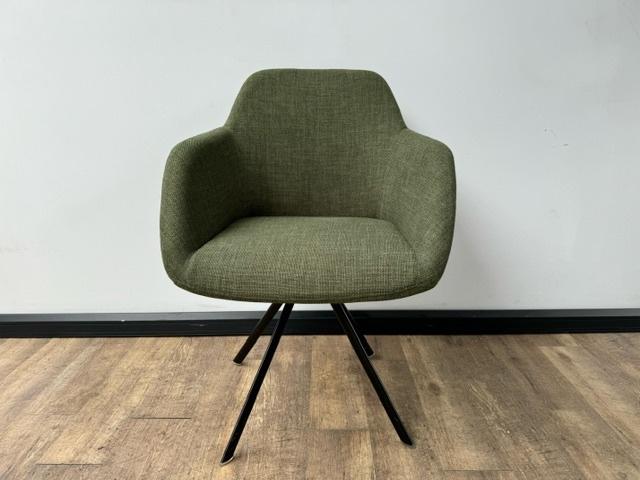 Groene design kuipstoel Markant, Ophalen, Roze
