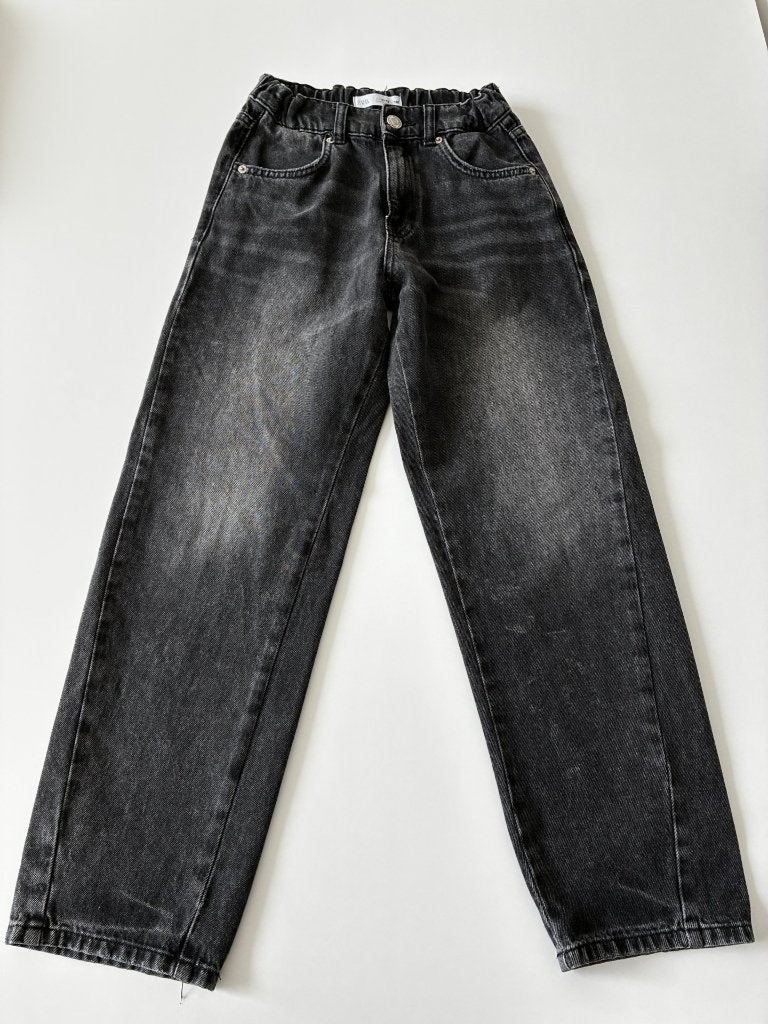 Zwarte jeansbroek van ZARA maat 152, in perfecte staat!, Broek, Ophalen of Verzenden, Zo goed als nieuw, Zara