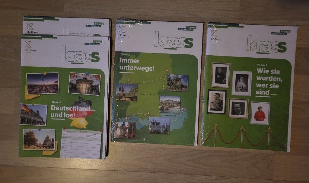 Schoolboeken Duits Krass 3de graad Die Keure, Boeken, Schoolboeken, ASO, Duits, Ophalen of Verzenden, Nieuw