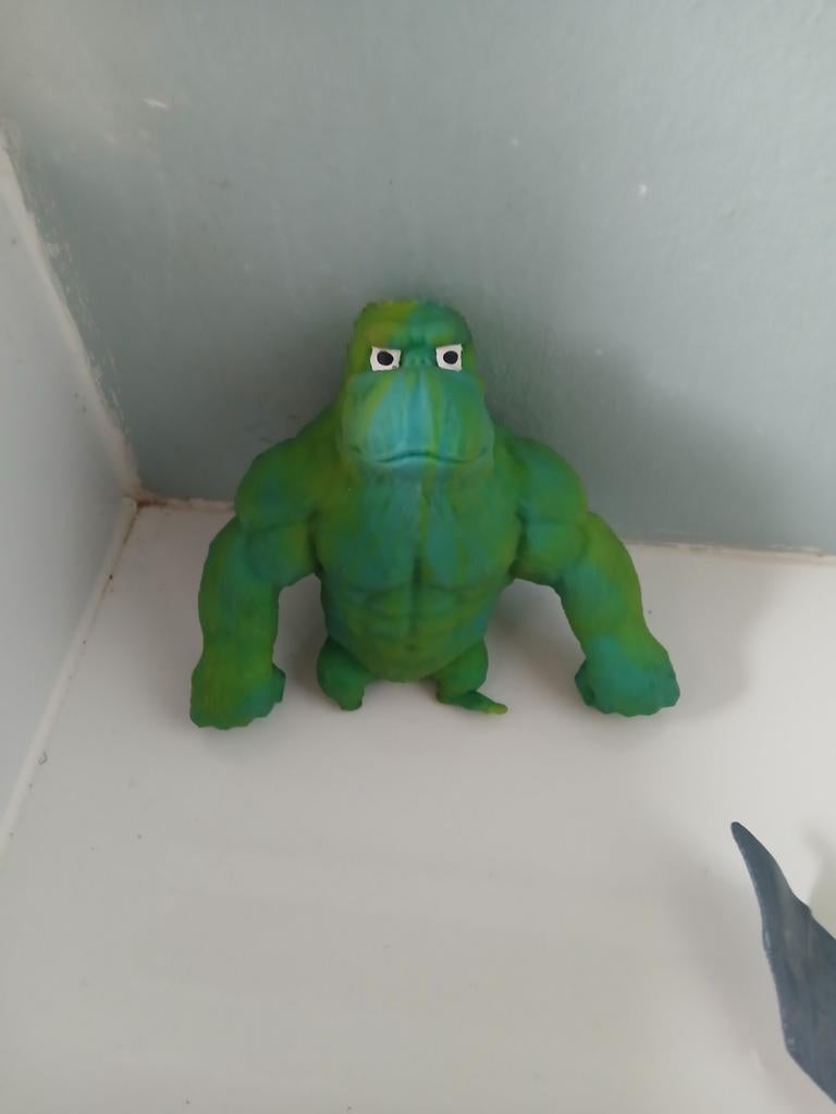 Super Stretch Gorilla knijpspeeltje, Ophalen