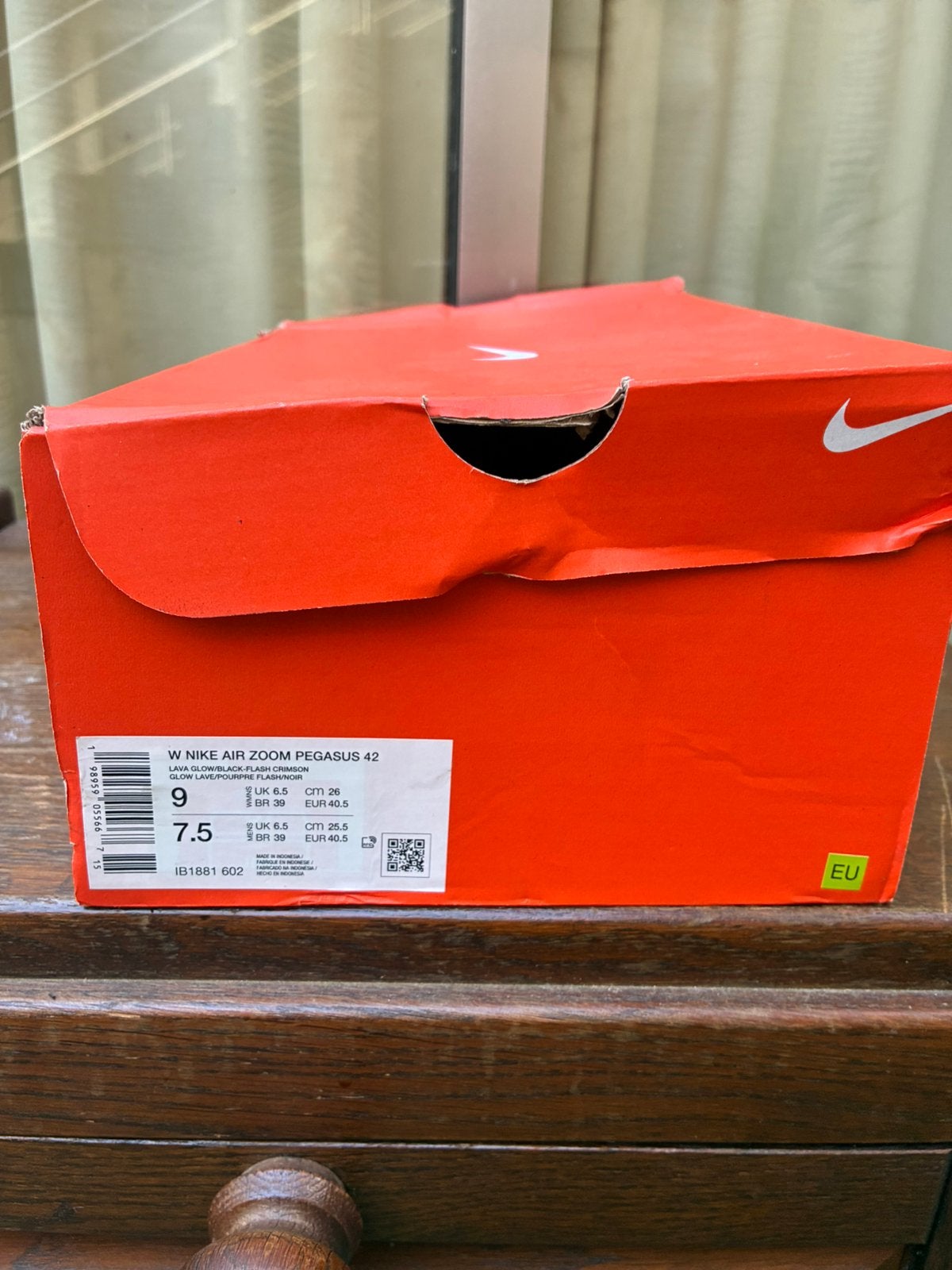 Nike Pegasus 42 roze dames maat EU40,5 nieuw te koop!, Nieuw, Ophalen of Verzenden, Hardlopen, Hardloopschoenen
