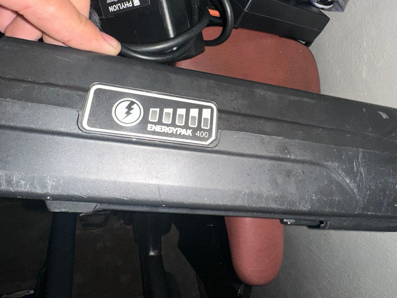 Batterij giant 36V 400 watt, Fietsen en Brommers, Zo goed als nieuw