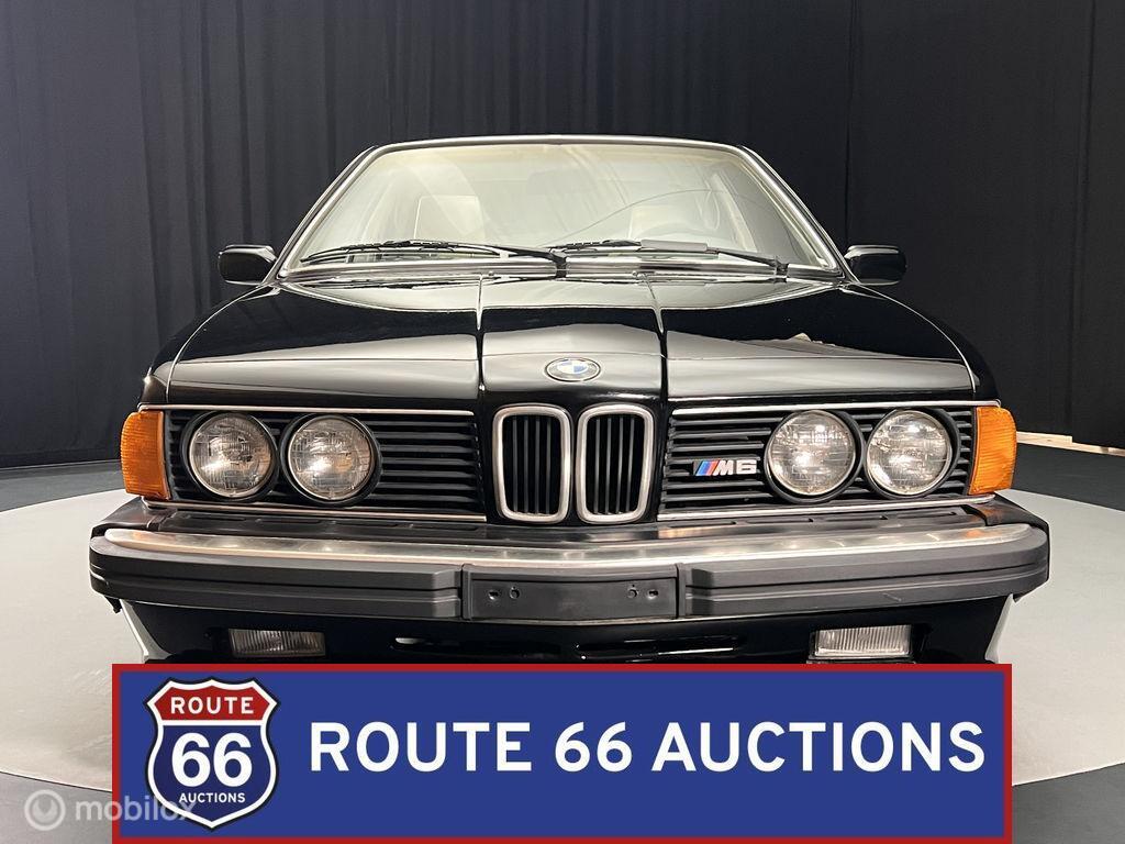 BMW M6 | 1987 | Route 66 Auctions, Auto's, Zwart, Bedrijf, Handgeschakeld, Overige carrosserie