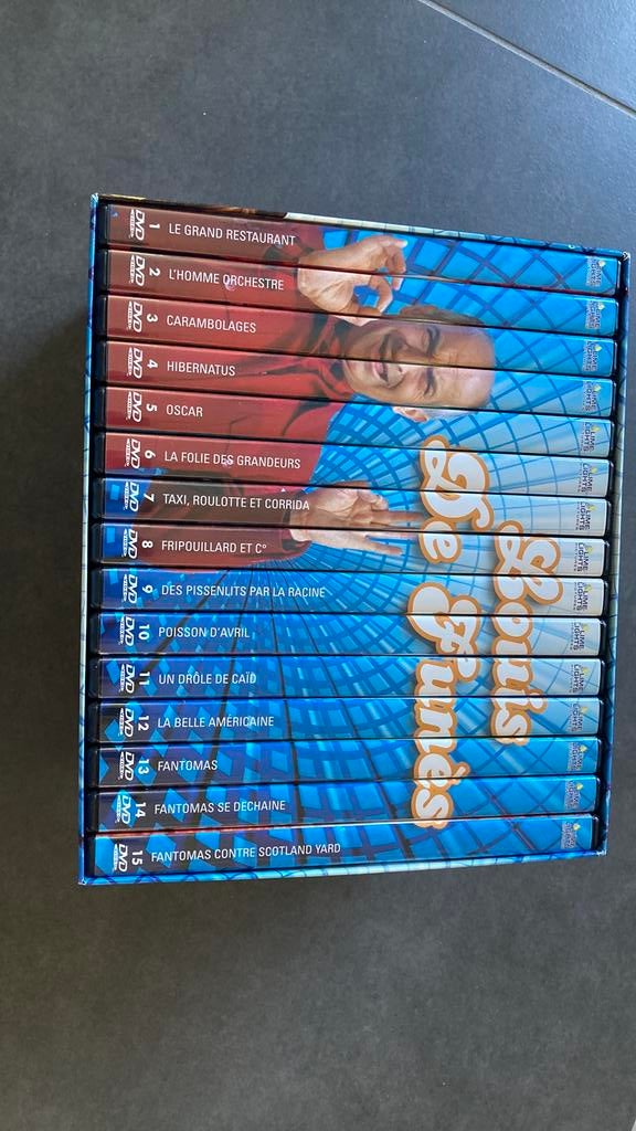 Louis De Funès 15 dvd-box, Enlèvement, Comme neuf