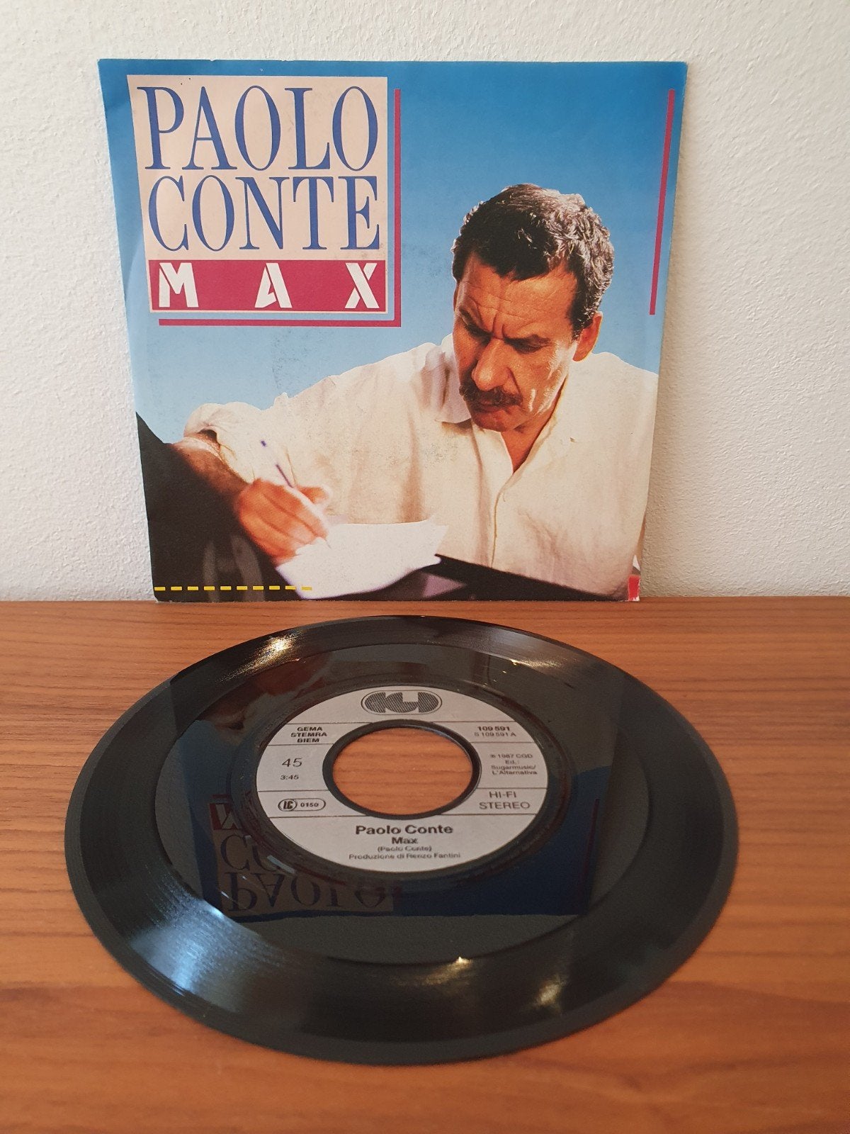 Paolo Conte – Max, Ophalen of Verzenden