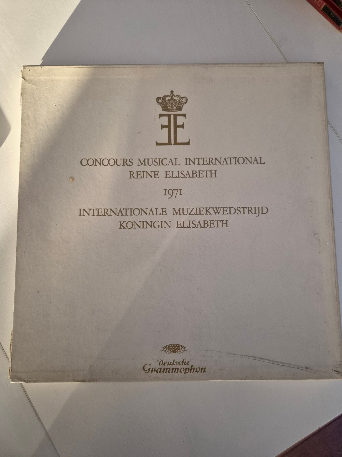internationale muziekwedstrijd koningin elisabeth 1971, Ophalen of Verzenden